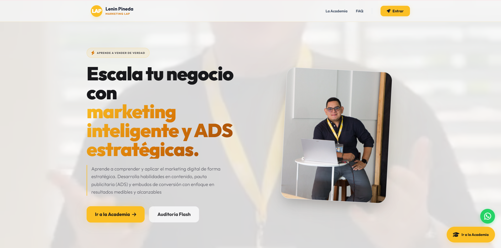 Marketing LAP – Infraestructura B2B