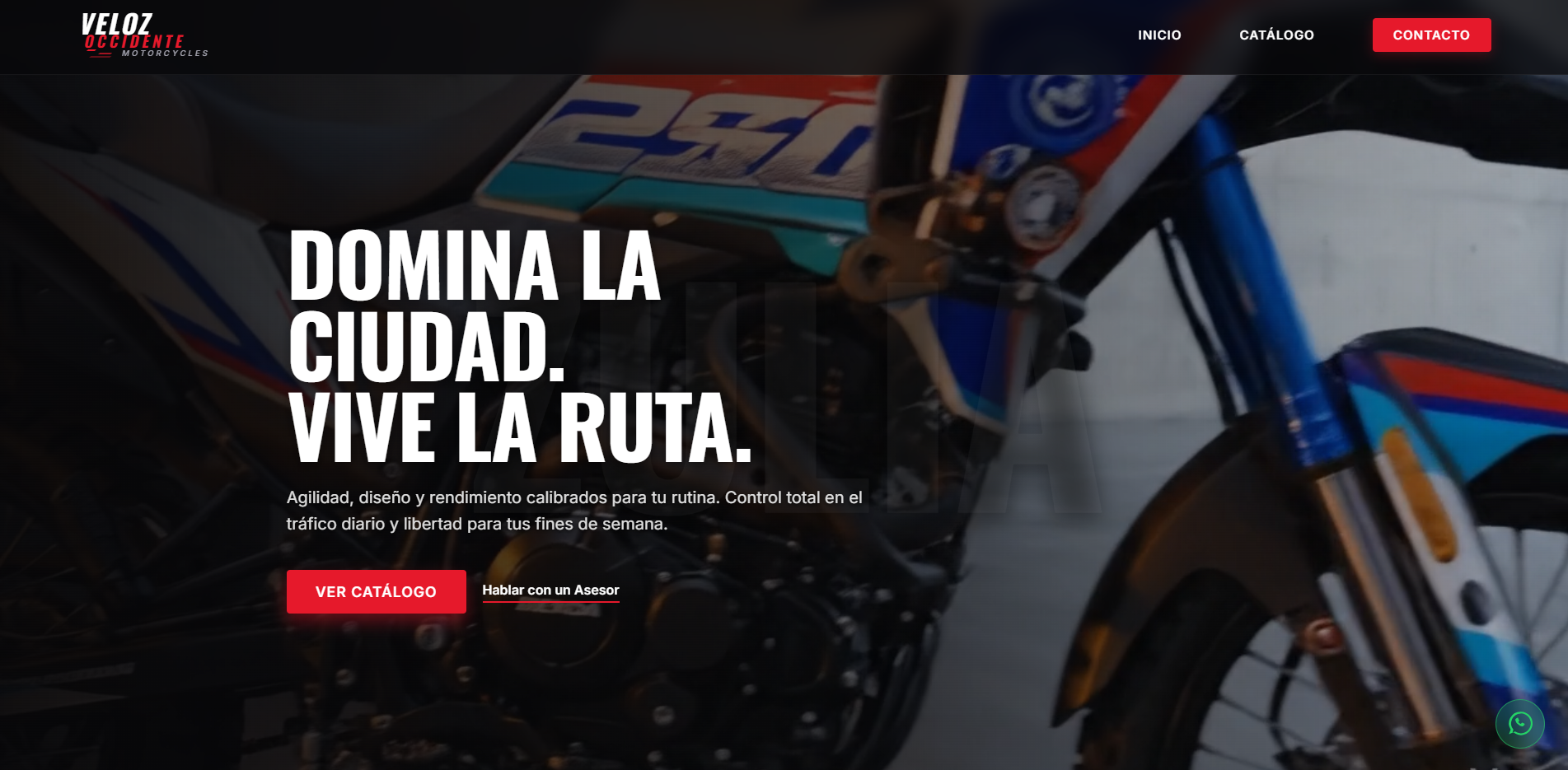 Veloz Occidente – Catálogo Vehicular